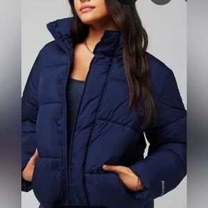 Fabletics Blue  Puffer Jacket